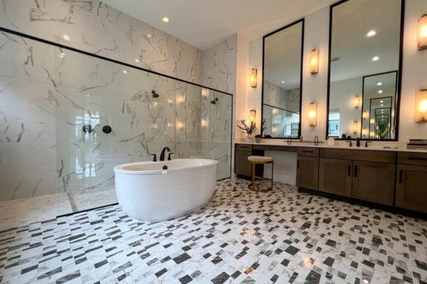 mosaic tile floor installation Oklahoma City