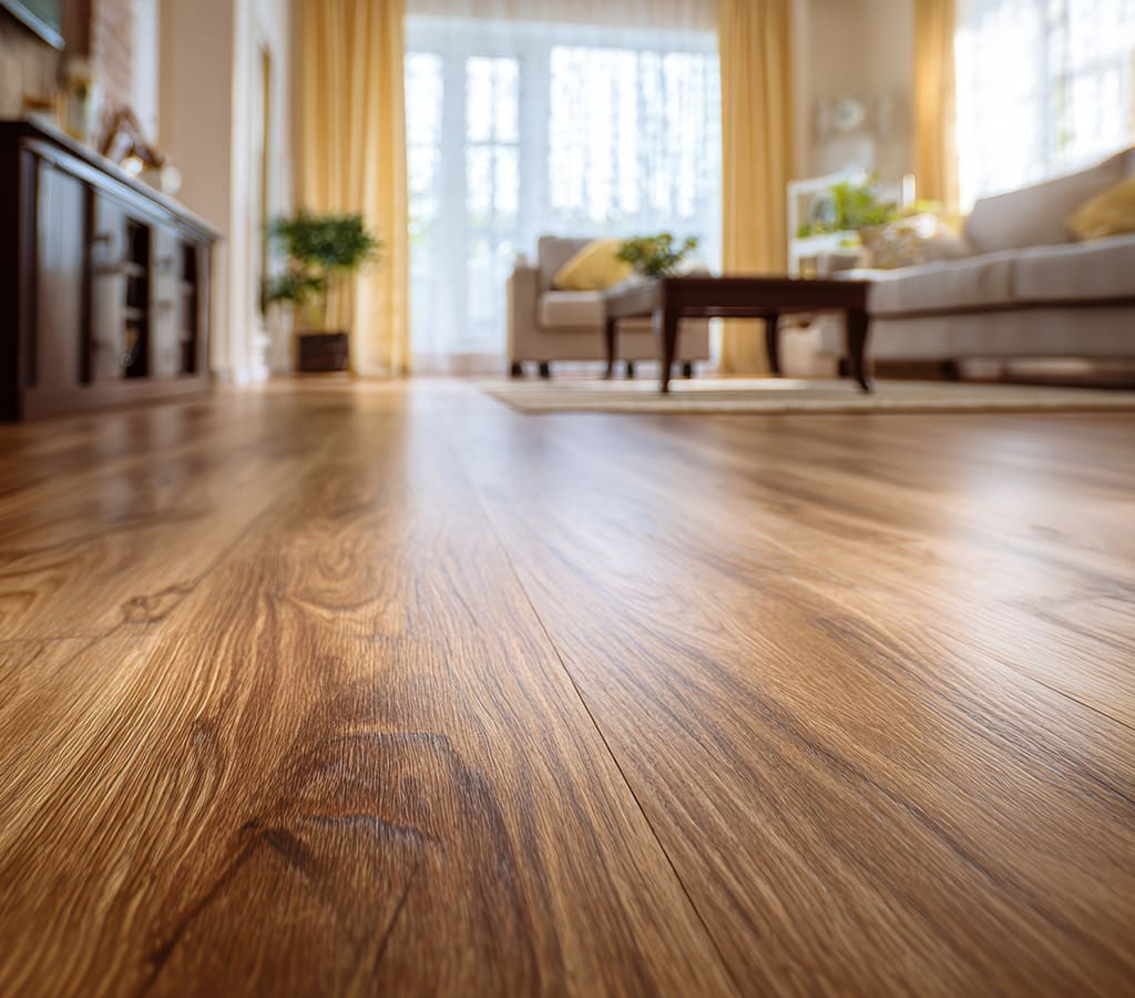 Durable vinyl plank flooring in a Wittmann, AZ home