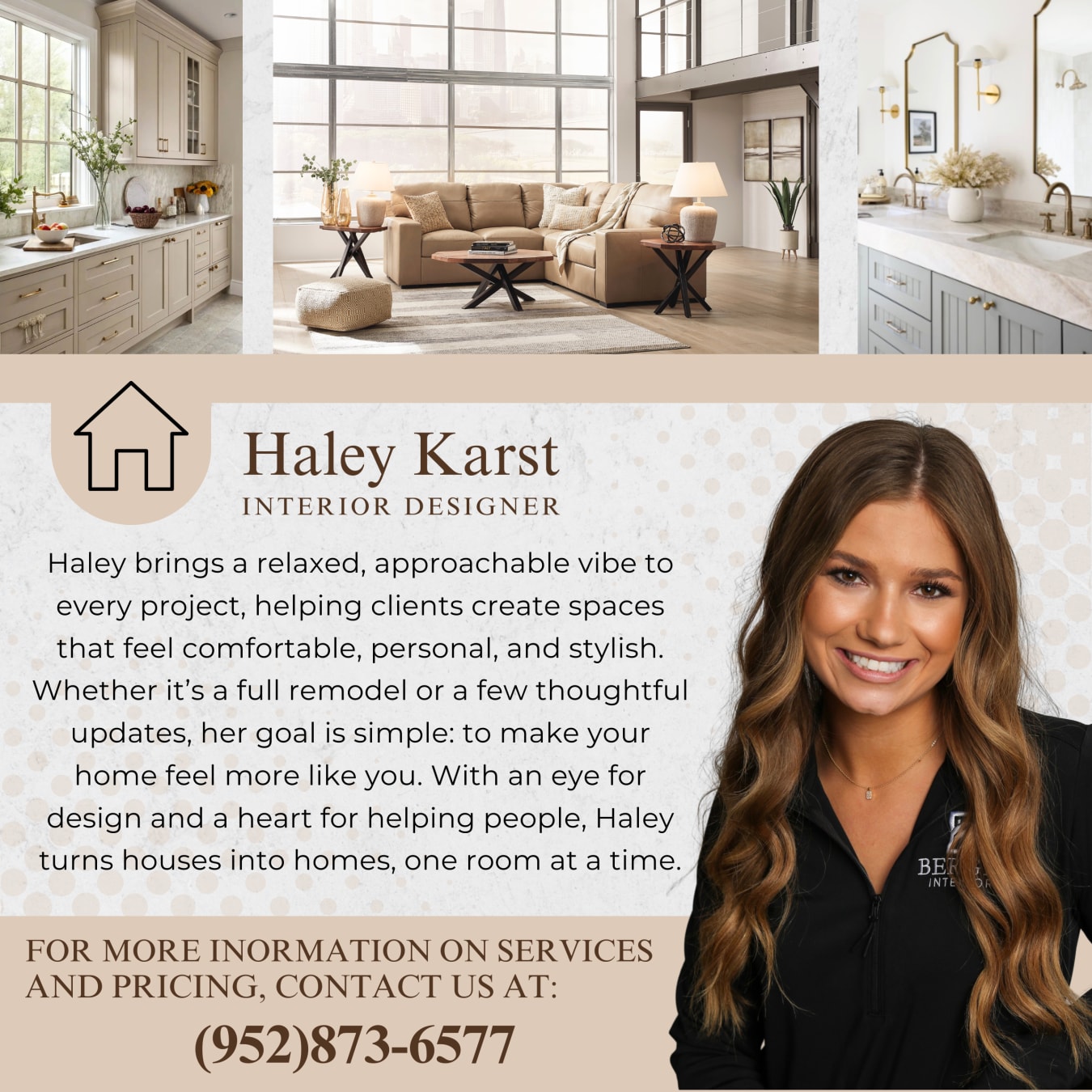 Interior Design - Belle Plaine, and St Peter, MN