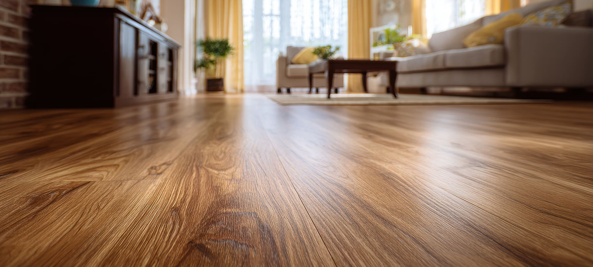 Durable vinyl plank flooring in a Wittmann, AZ home