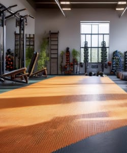 Rubber flooring in Buford, GA from Delta Carpet & Decor