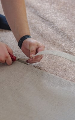 Carpet binding flooring in Alys Beach, FL from Creative Flooring of Destin