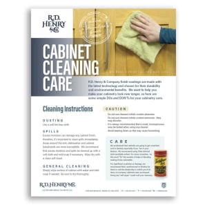 Cabinet Cleaning Care
