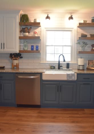 Dream kitchen renovation in Greenville, NC from Richie Ballance Flooring & Tile