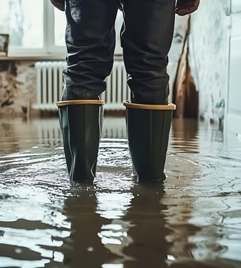Emergency Flood Response flooring in Bend, OR from PG Long