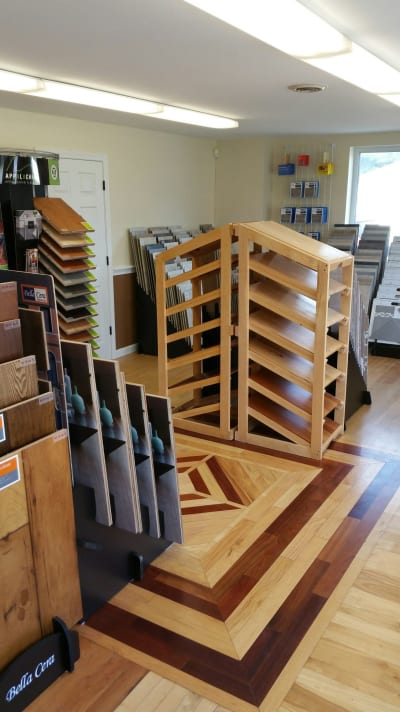 Flooring shop serving the Milton, VT area