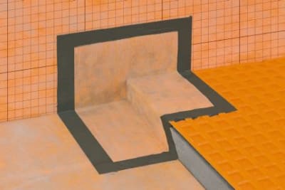 Schluter® KERDI-KERS Preformed, waterproofing corners for curbless shower applications