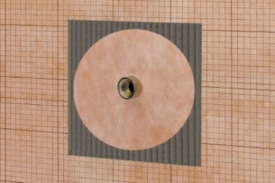 Schluter® KERDI-KM Pre-cut seal for pipe protrusions