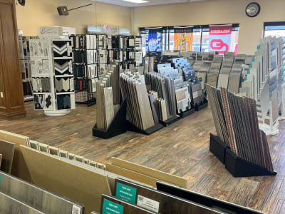 Mill Creek Carpet showroom in Billy Walker Carpets servicing the Norman, OK area