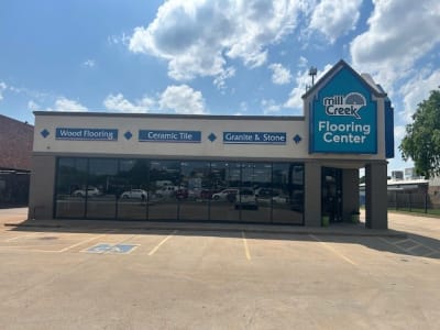 Mill Creek Carpet showroom in S. Memorial, Tulsa, OK servicing the Oklahoma City, OKC area