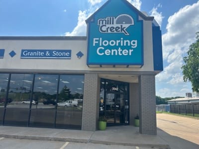 Mill Creek Carpet showroom in S. Memorial, Tulsa, OK servicing the Edmond, OK area