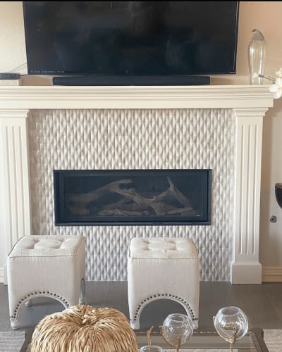 Fireplace work in Dallas, TX from Hiltons Flooring