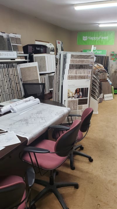 Carpet Pros showroom in Location servicing the Kearney, NE area