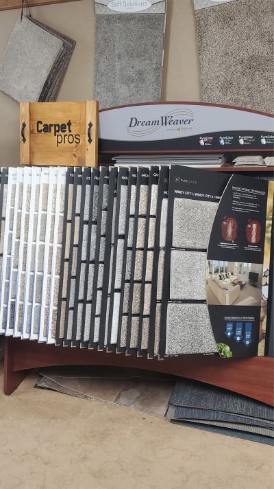 Carpet Pros showroom in Location servicing the Minden, NE area