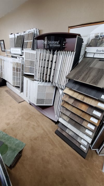 Carpet Pros showroom in Location servicing the Kearney, NE area