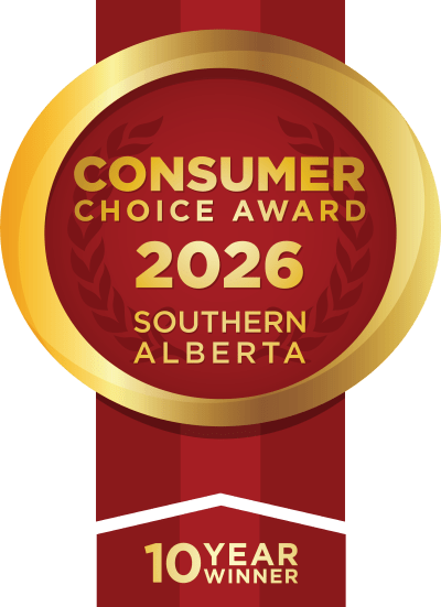 Consumer Choice Award<br/>Central & Southern Alberta 10 years in a row