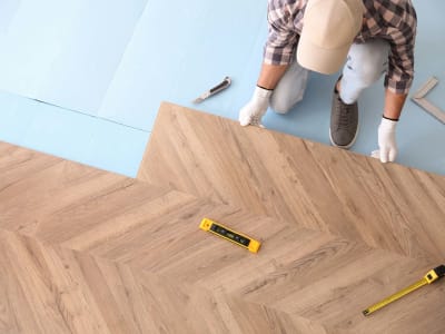 Custom installation from Flooring Solutions and More