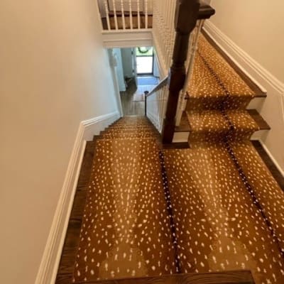Custom Staircase Runners available in Albany, NY from Modern Carpet & Flooring