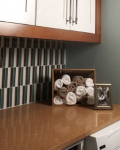 Glass tile flooring in Cary, NC from The Home Center Flooring & Lighting