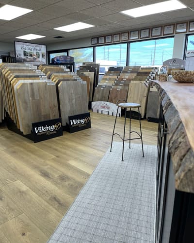 Flooring showroom serving the Indianapolis area