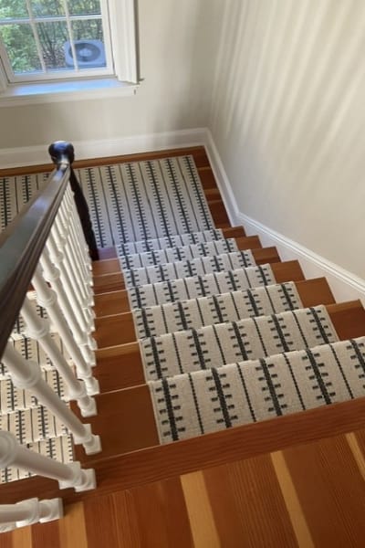 Stair runner gallery from Laigle Floor Covering & Design 