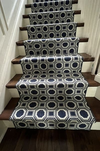 Stair runner gallery from Laigle Floor Covering & Design 