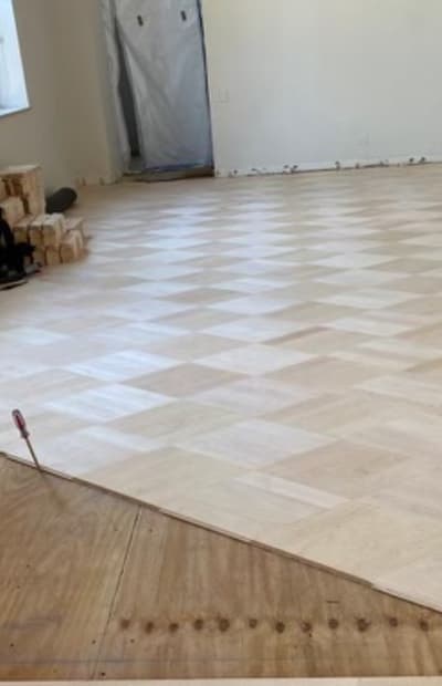 Work in progress from Sota Floors located in Queens, NY