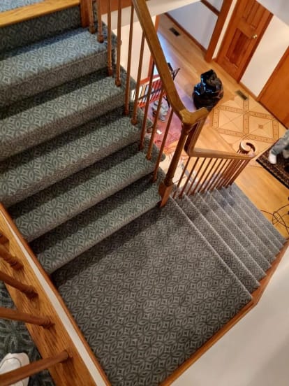 PATEL Stairs by B & D House Of Carpets in Burlington, MA