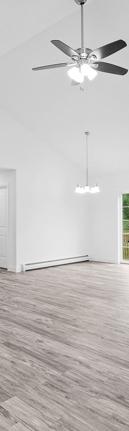 Premium hardwood flooring in a Scottsdale, AZ home remode