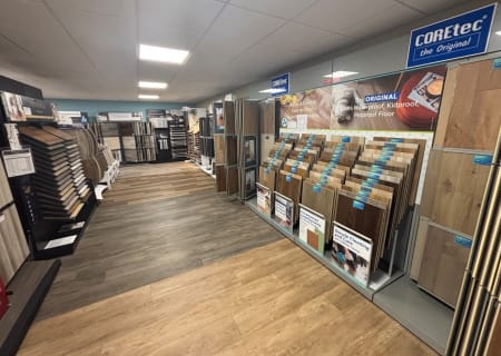 Wall-to-Wall Floor Covering showroom photos