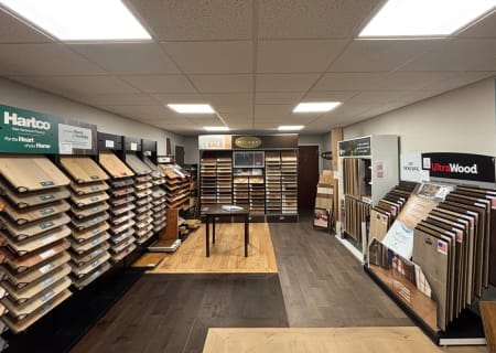 Wall-to-Wall Floor Covering showroom photos