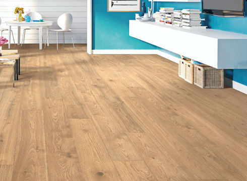 Modern laminate flooring in Westmount, NS from Moulding & Millwork