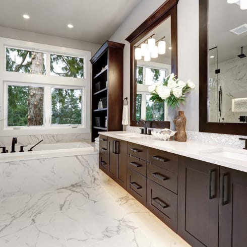 Bathroom remodeling in Katy, TX from KATY TILE & MARBLE