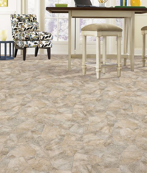 Luxury Vinyl Tile, Carpet Touch