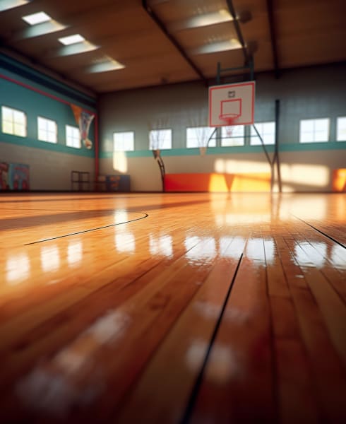 Sport Flooring Installation in Akron, OH from Ultimate Flooring