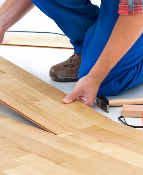 Custom flooring installation in Denver, CO from A+ Hardwood Floors