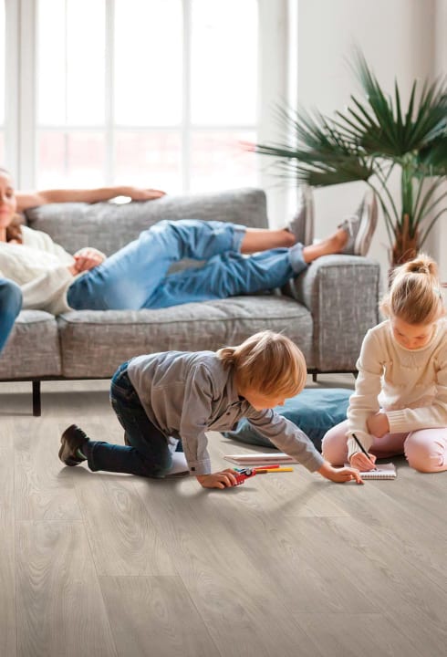 Vinyl installation in Port Moody, BC from Exclusive Floors