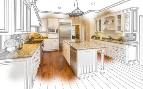 Kitchen remodeling in Raleigh, NC at American Dream Flooring & Tile