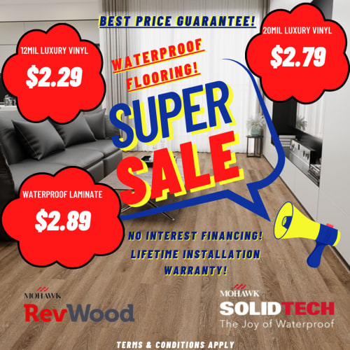 American Dream Flooring & Tile Waterproof Flooring Super Sale