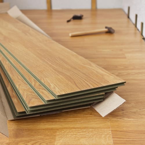 Modern laminate flooring in Saratoga, CA from The Wood Floor Company