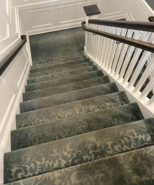 Commerical carpet install