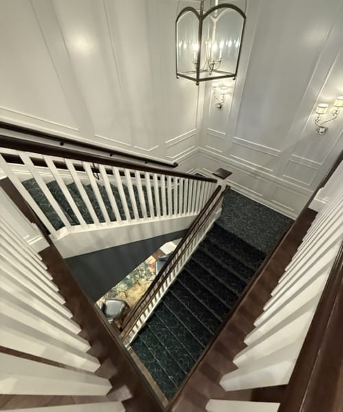 Commerical carpet install