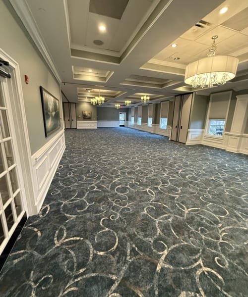 Commerical carpet installCommerical carpet install