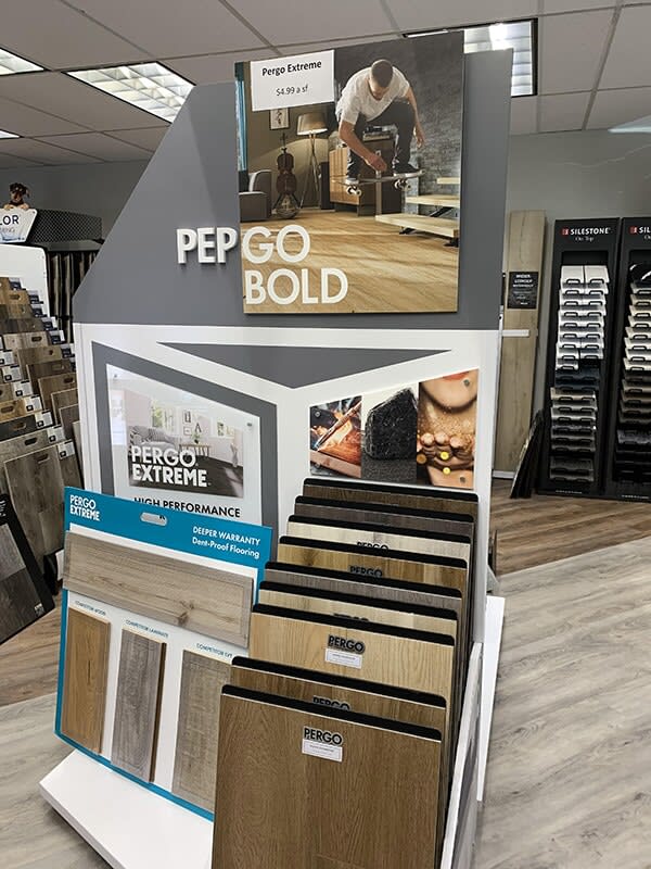 High-quality flooring store near you in Mountain Ave. Showroom