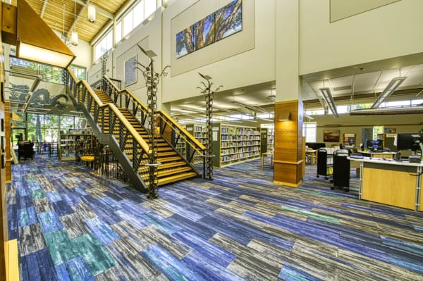 Elevate your workspace with top-notch commercial flooring in Arlington, WA, offered by Flooring Connections.