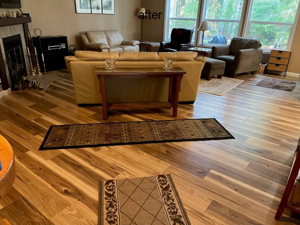 Enhance your interior with the finest hardwood flooring in , courtesy of Flooring Connections.