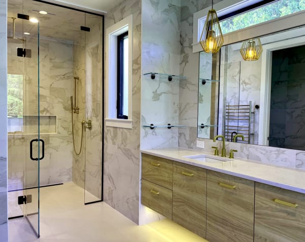 Upgrade your space with premium bathroom remodeling by Flooring Connections in .