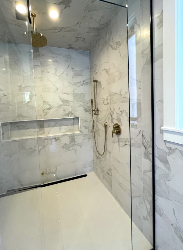 Experience excellence in bathroom renovation from Flooring Connections in .