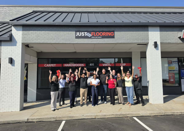 Just Flooring showroom in Knightdale, NC servicing the Garner, NC area