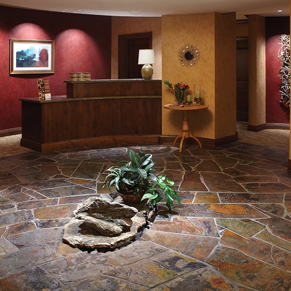Natural stone flooring in Andrews, NC from Locust Trading Company